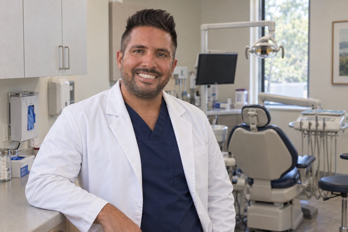 Dr. Jason Schepis in a Smile Styles treatment room